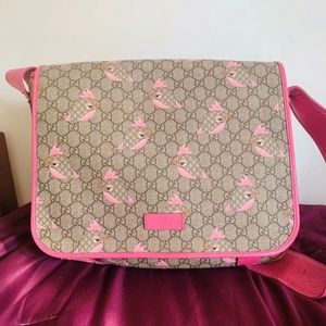GUCCI BABY GIRL DIAPER BAG/MESSENGER BAG